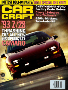 CAR CRAFT 1993 JAN - Z/28 CAMARO, CRATE MOTORS